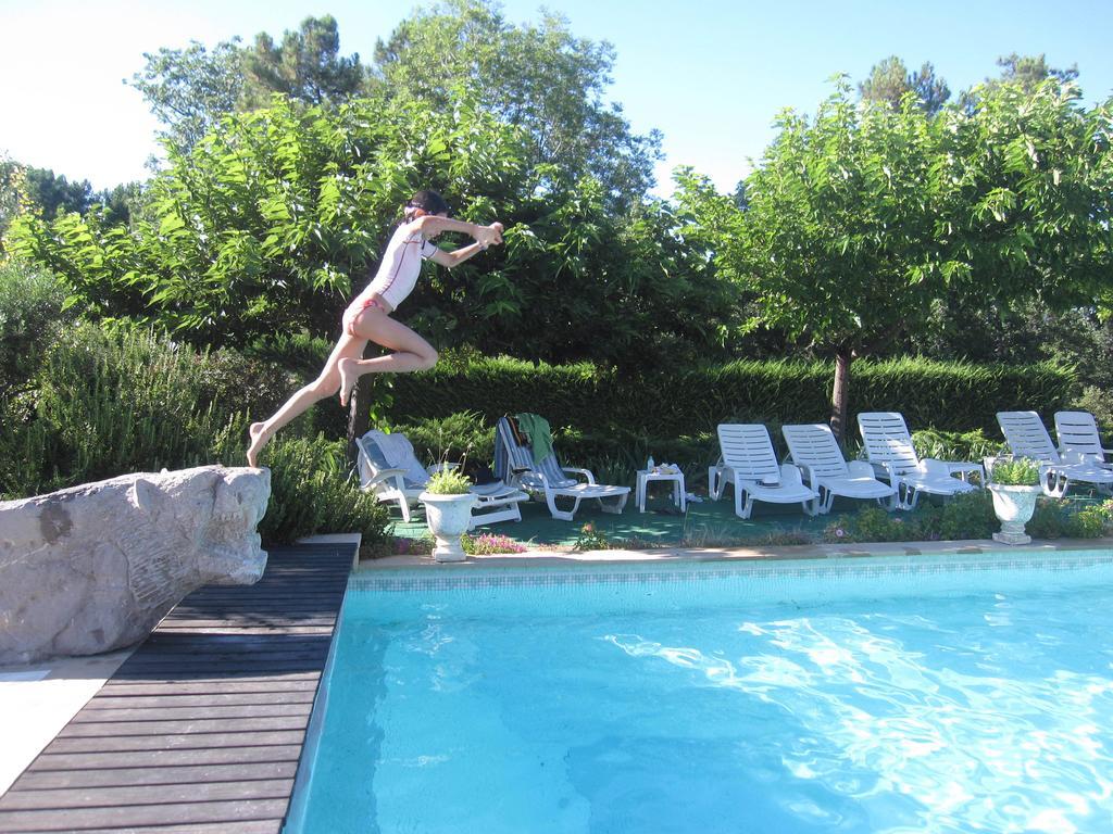 Bed and Breakfast Domaine Du Planas Ailhon Ardeche Zimmer foto
