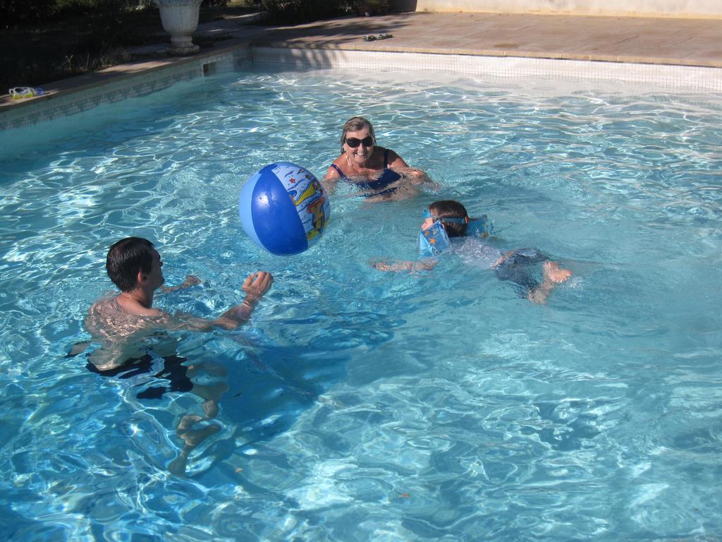 Bed and Breakfast Domaine Du Planas Ailhon Ardeche Exterior foto